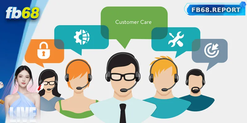 Người chơi liên hệ CSKH FB68 để được hỗ trợ khi gặp vấn đề