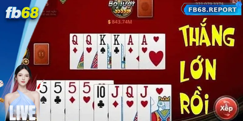 Sử dụng chiến thuật linh hoạt khi đánh bài tiến lên