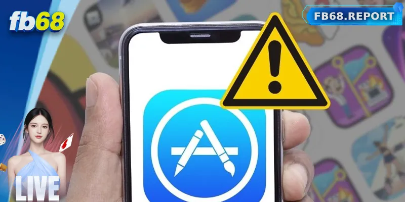 Trường hợp quá trình tải app của người chơi bị dừng đột ngột